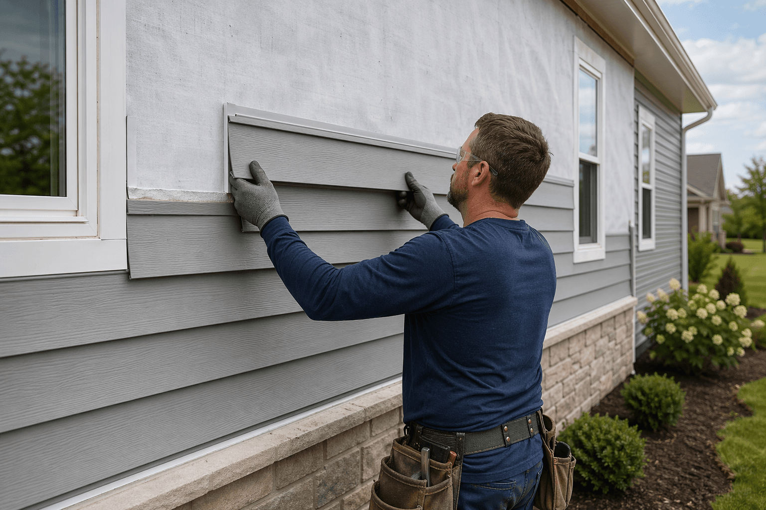Siding service by HomeCorp